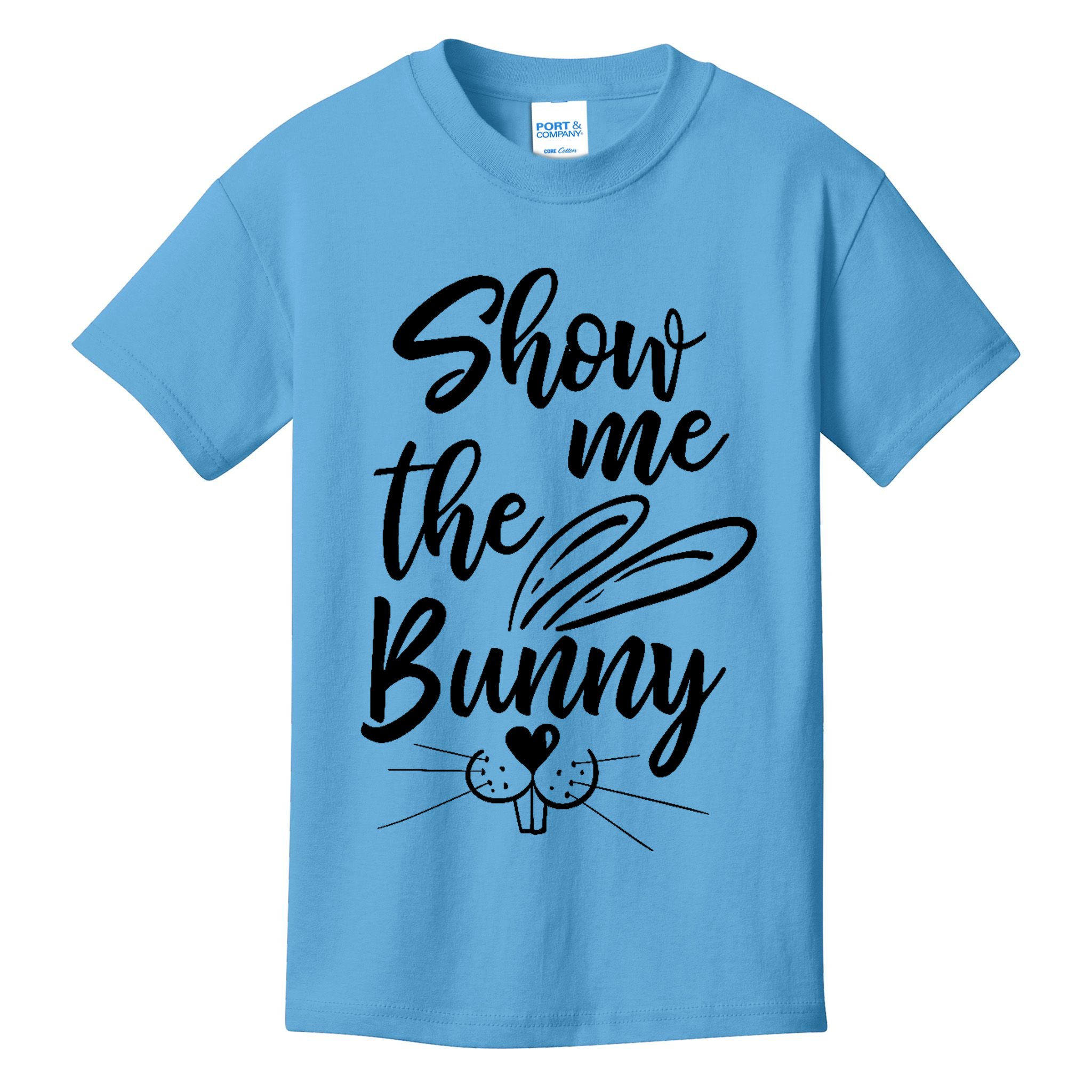 Show Me The Bunny Cute Easter Kids T-Shirt