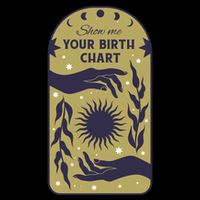 Show Me Your Birth Chart Stripe Pom Pom Beanie