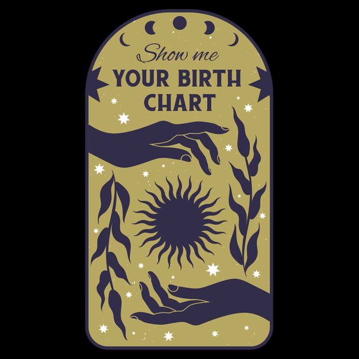 Show Me Your Birth Chart Stripe Pom Pom Beanie
