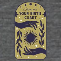 Show Me Your Birth Chart Flat Bill Trucker Hat