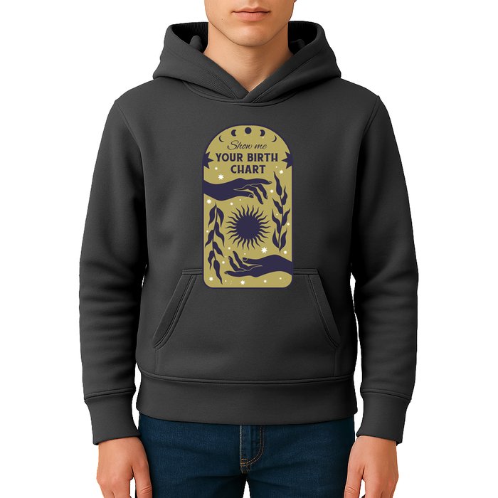 Show Me Your Birth Chart Kids Hoodie