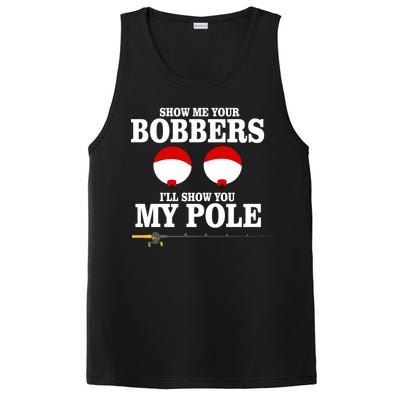 Show Me Your Bobbers I'll Show You My Pole PosiCharge Competitor Tank