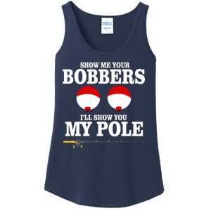 Show Me Your Bobbers I'll Show You My Pole Ladies Essential Tank