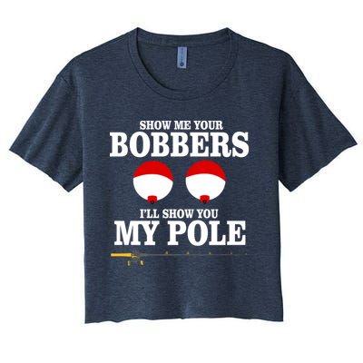 Show Me Your Bobbers I'll Show You My Pole Crop Top