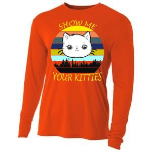 Show Me Your Kitties Cooling Performance Long Sleeve Crew