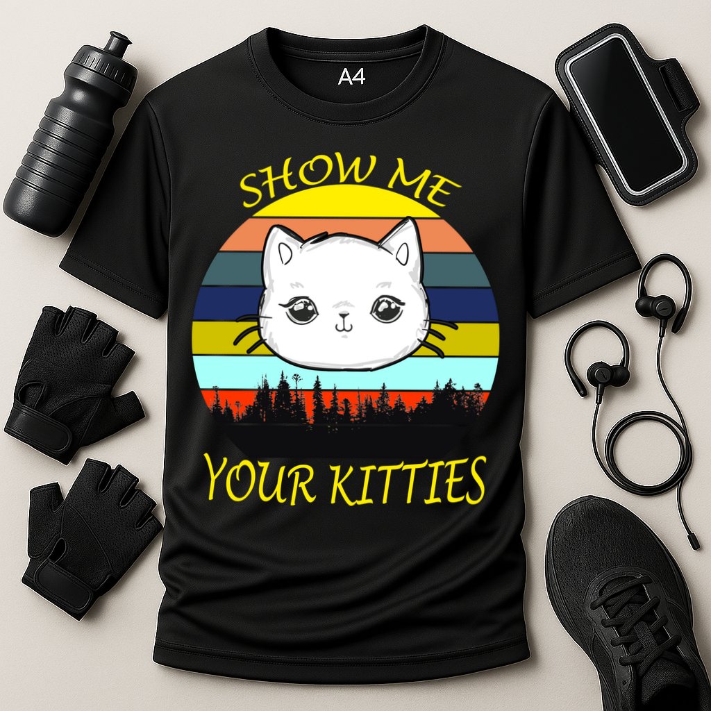 Show Me Your Kitties Performance Shirt