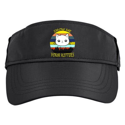 Show Me Your Kitties Adult Drive Performance Visor