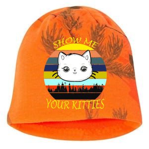 Show Me Your Kitties Kati - Camo Knit Beanie