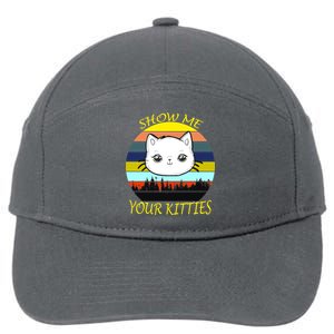 Show Me Your Kitties 7-Panel Snapback Hat