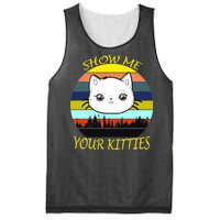 Show Me Your Kitties Mesh Reversible Basketball Jersey Tank