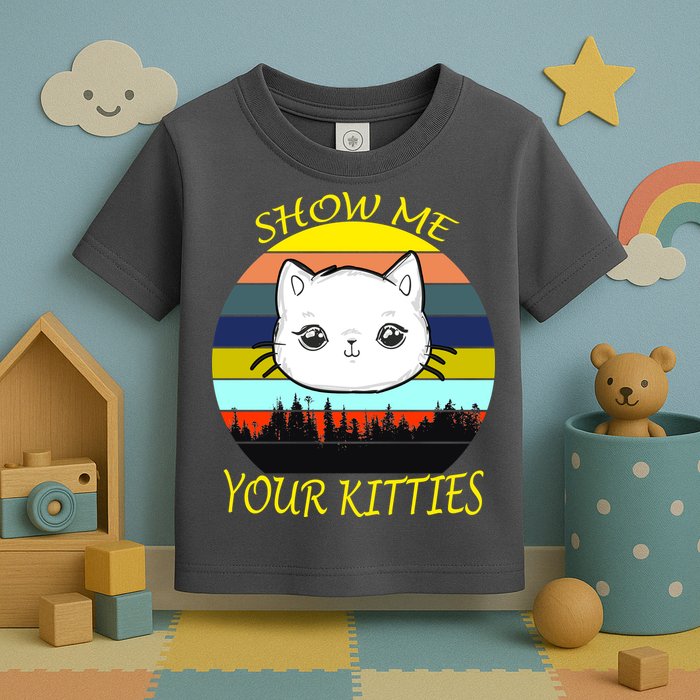 Show Me Your Kitties Toddler T-Shirt