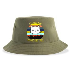 Show Me Your Kitties Sustainable Bucket Hat