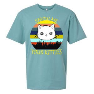 Show Me Your Kitties Sueded Cloud Jersey T-Shirt