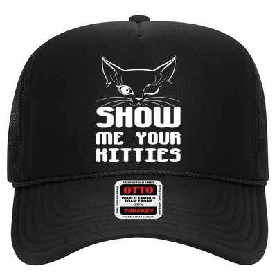 Show Me Your Kitties Funny Cat Trucker Hat