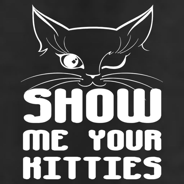 Show Me Your Kitties Funny Cat Golf Towel