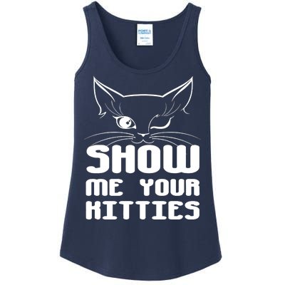 Show Me Your Kitties Funny Cat Ladies Essential Tank