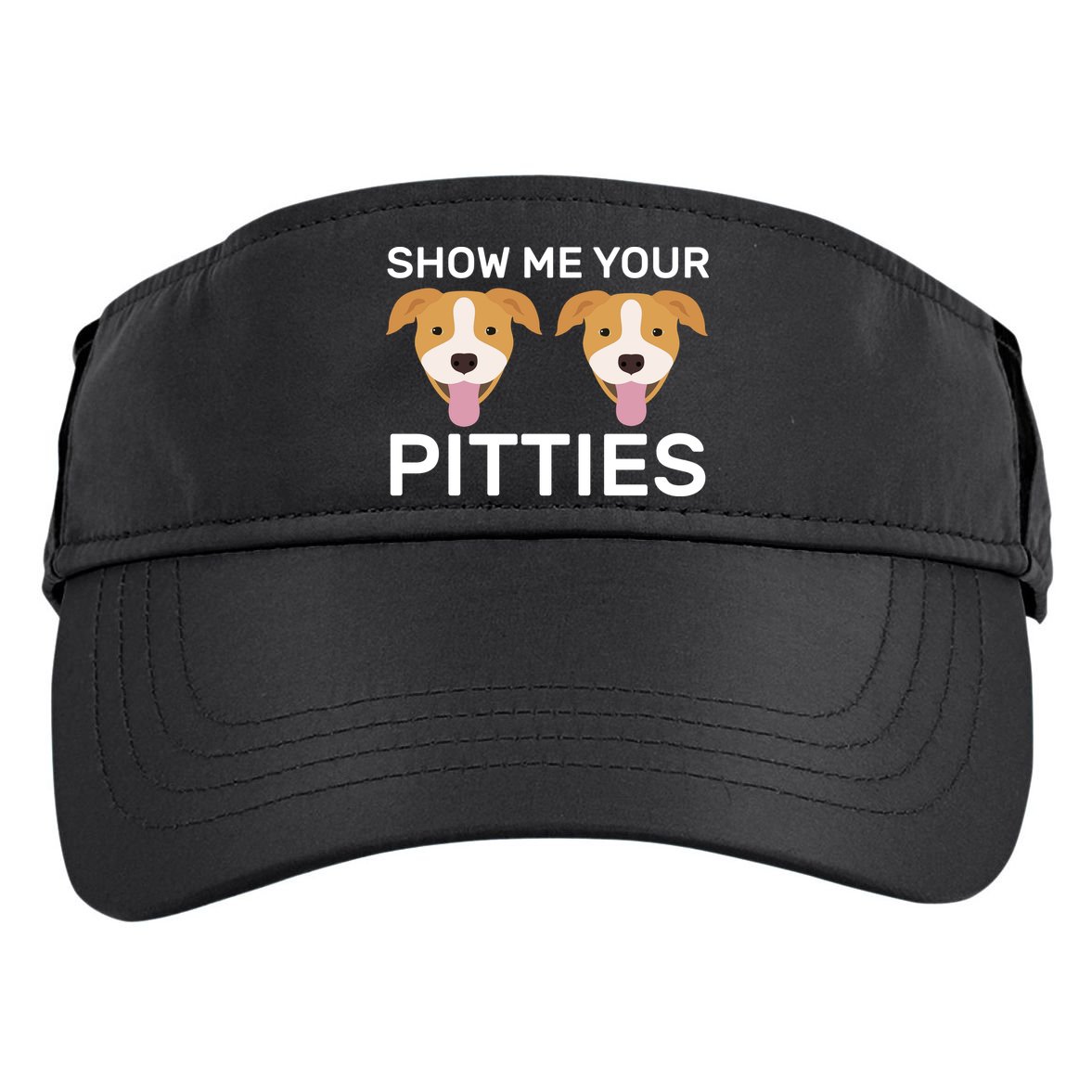 Show Me Your Pitties  Adult Drive Performance Visor