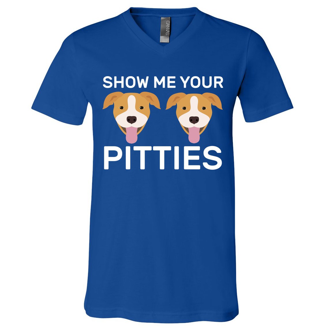 Show Me Your Pitties  V-Neck T-Shirt