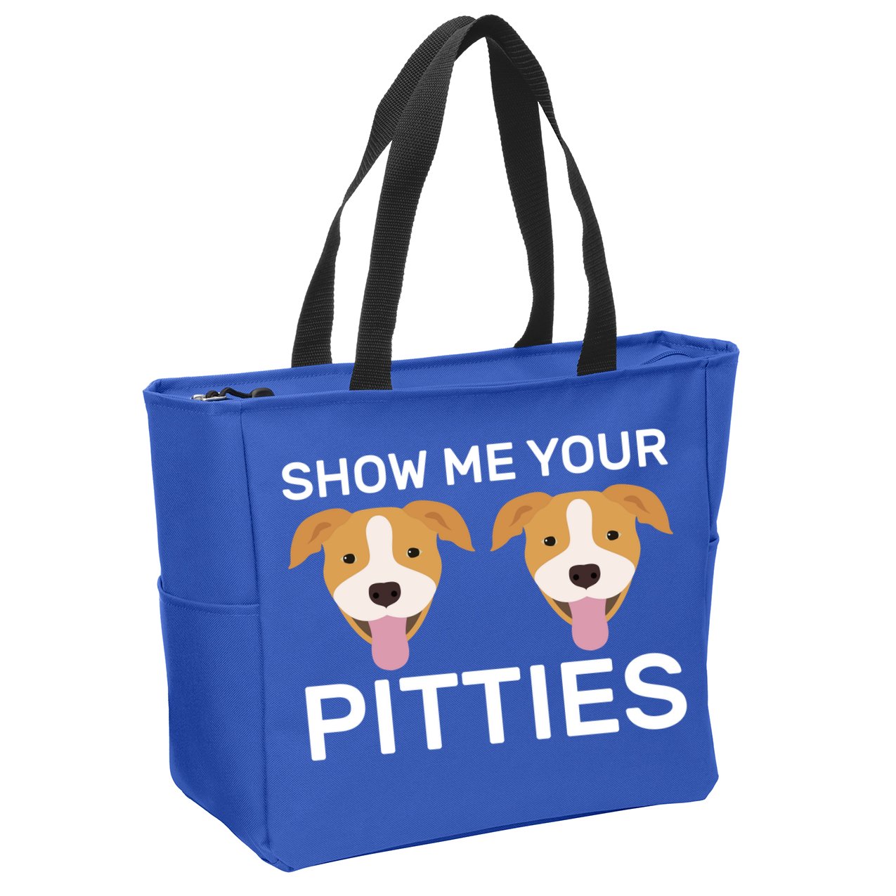 Show Me Your Pitties  Zip Tote Bag