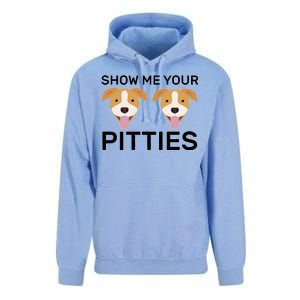 Show Me Your Pitties Unisex Surf Hoodie