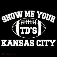 Show Me Your TD'S Kansas City Football Backpack
