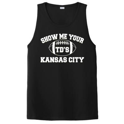 Show Me Your TD'S Kansas City Football PosiCharge Competitor Tank