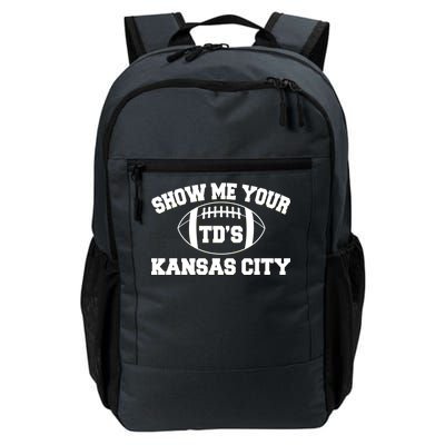 Show Me Your TD'S Kansas City Football Daily Commute Backpack