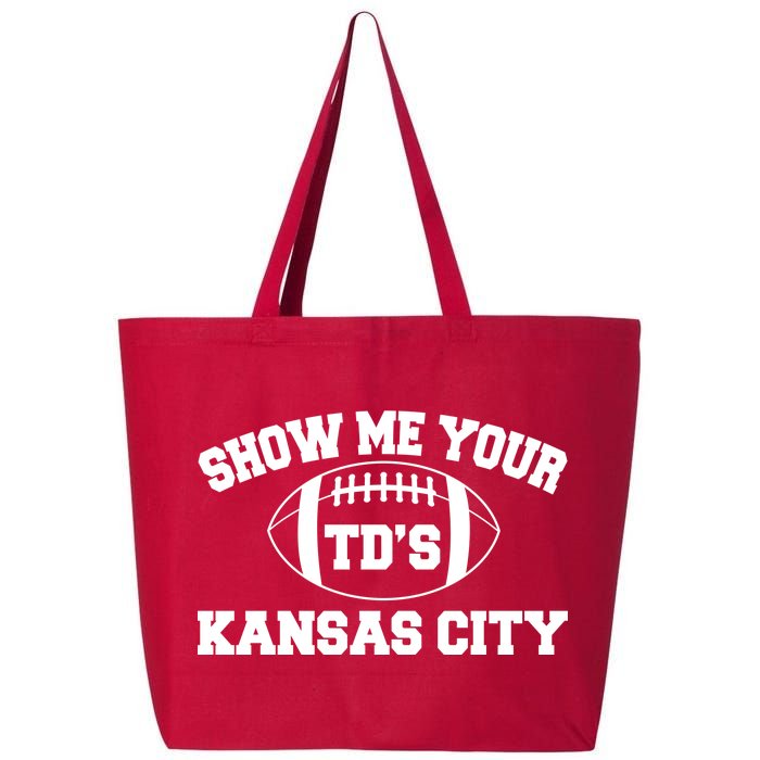 Show Me Your TD'S Kansas City Football 25L Jumbo Tote