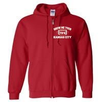 Show Me Your TD'S Kansas City Football Full Zip Hoodie