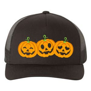 Spooky Halloween Pumpkin Decorations Yupoong Adult 5-Panel Trucker Hat