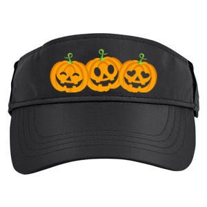 Spooky Halloween Pumpkin Decorations Adult Drive Performance Visor