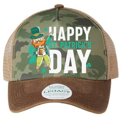 Saint Happy Patricks Day Legacy Tie Dye Trucker Hat