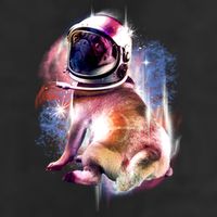 Space Hunger Pug Cool Comfort Performance Bucket Hat
