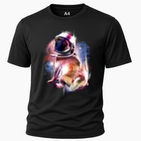 Space Hunger Pug Cooling Performance Crew T-Shirt