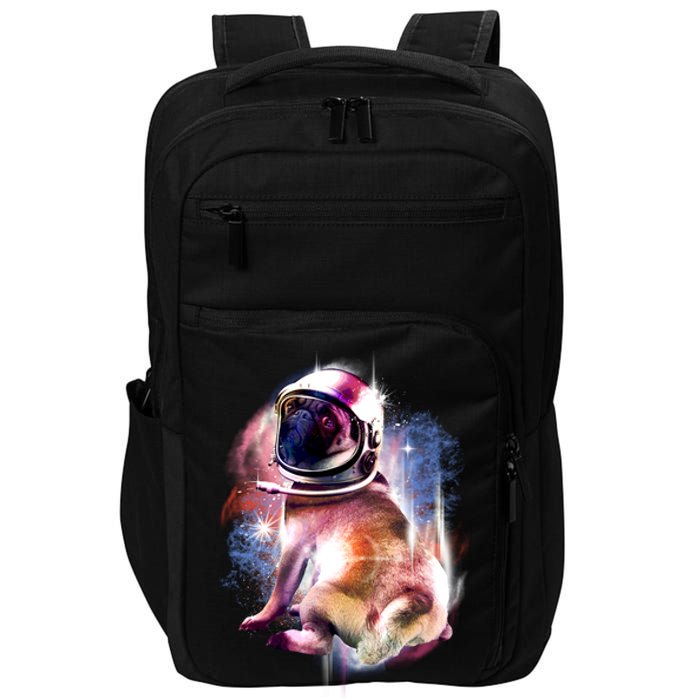 Space Hunger Pug Impact Tech Backpack