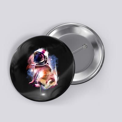 Space Hunger Pug Button
