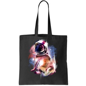 Space Hunger Pug Tote Bag