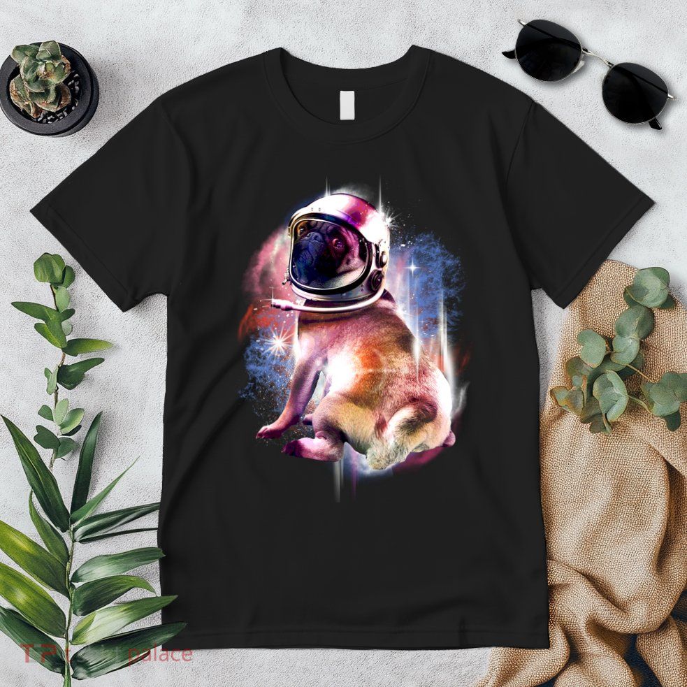 Space Hunger Pug Premium T-Shirt