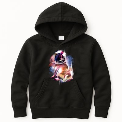 Space Hunger Pug Kids Hoodie