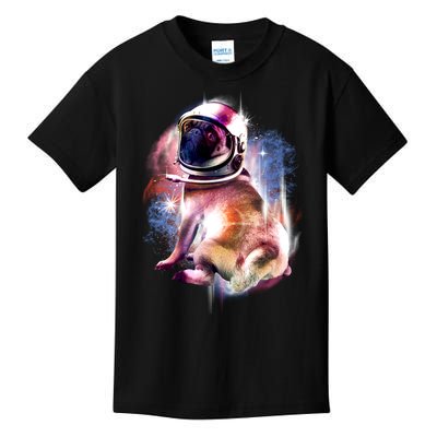 Space Hunger Pug Kids T-Shirt