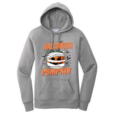 Scary Halloween Pumpkin Vintage Stay Spooky Women's Pullover Hoodie