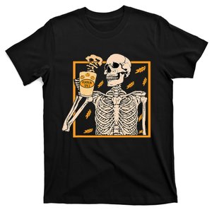 Spooky Halloween Pumpkin Spice Syrup Creamer T-Shirt