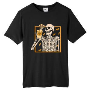 Spooky Halloween Pumpkin Spice Syrup Creamer Tall Fusion ChromaSoft Performance T-Shirt