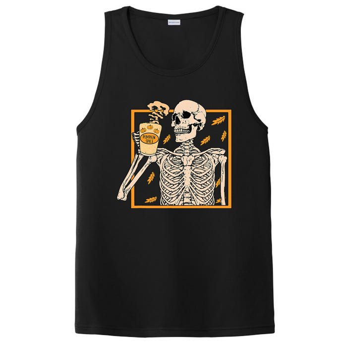 Spooky Halloween Pumpkin Spice Syrup Creamer PosiCharge Competitor Tank