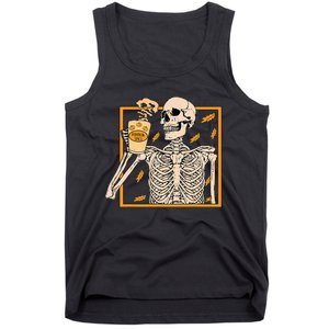 Spooky Halloween Pumpkin Spice Syrup Creamer Tank Top