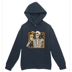 Spooky Halloween Pumpkin Spice Syrup Creamer Urban Pullover Hoodie