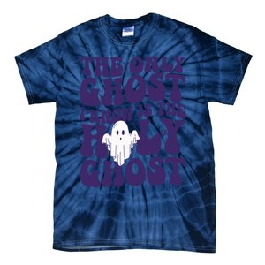 Spooky Halloween Party Retro Trick Or Treat Tie-Dye T-Shirt