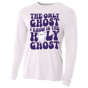 Spooky Halloween Party Retro Trick Or Treat Cooling Performance Long Sleeve Crew