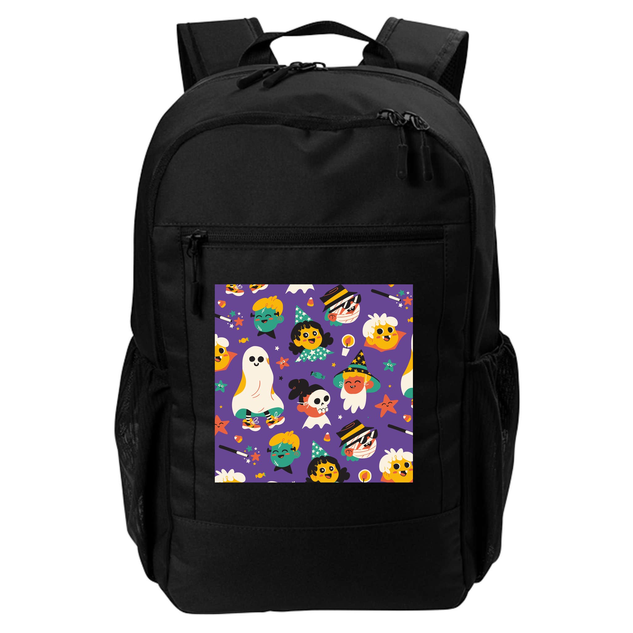 Spooky Halloween Pattern Cartoon Backpack