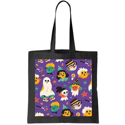 Spooky Halloween Pattern Cartoon Bag